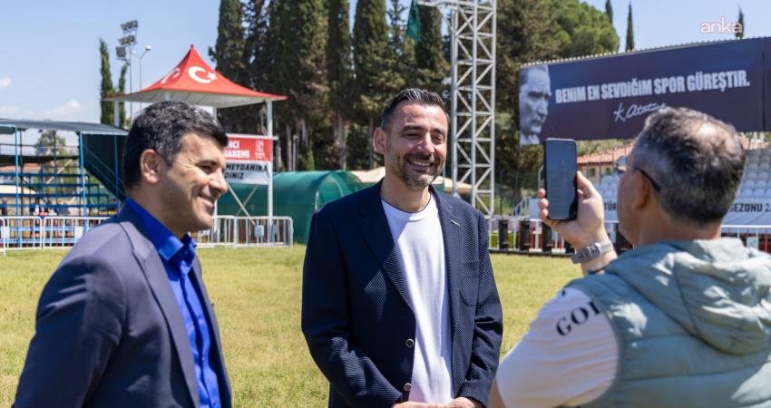 Manavgat Belediye Başkan Vekili Mehmet Çiçek, CW Enerji Yağlı Güreş
