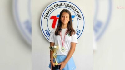 Manavgat Belediyesi sporcusu Mavi Asya Yıldırım, Türkiye Tenis Federasyonu tarafından