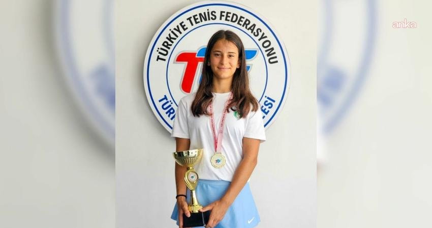 Manavgat Belediyesi sporcusu Mavi Asya Yıldırım, Türkiye Tenis Federasyonu tarafından