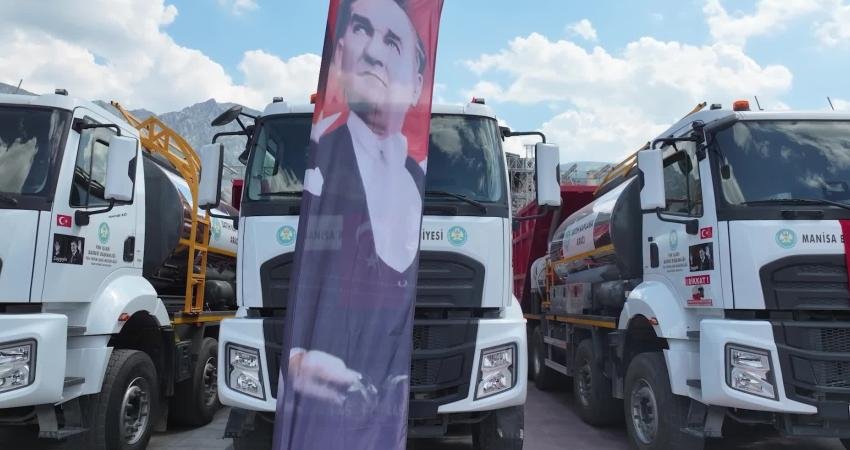 Manisa Büyükşehir Belediyesi, araç filosuna 2 milyar 348 milyon 602
