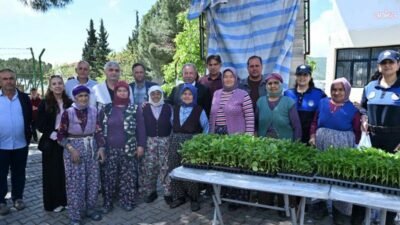 Manisa Büyükşehir Belediyesi, kırsal kalkınmaya destek projeleri kapsamında Salihli’deki üreticilere