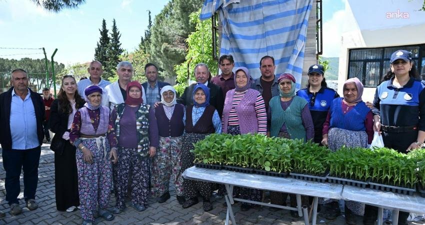 Manisa Büyükşehir Belediyesi, kırsal kalkınmaya destek projeleri kapsamında Salihli’deki üreticilere