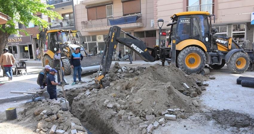 Manisa Büyükşehir Belediyesi ve MASKİ Genel Müdürlüğü tarafından Saruhanlı ilçe
