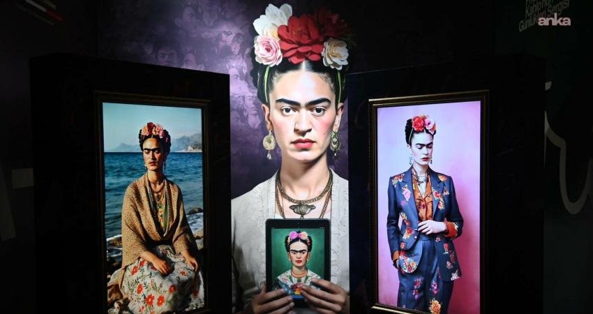 Manisa Büyükşehir Belediyesi’nin düzenlediği Frida Kahlo Sergisi, açıldığı 21 Nisan