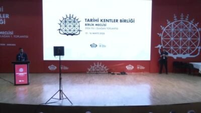 ABB Başkanı Mansur Yavaş, Tarihi Kentler Birliği (TKB) Meclisi'nin Olağan