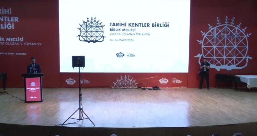 ABB Başkanı Mansur Yavaş, Tarihi Kentler Birliği (TKB) Meclisi'nin Olağan