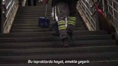 Ankara Büyükşehir Belediye (ABB) Başkanı Mansur Yavaş, "Bugün; emeğin, alın