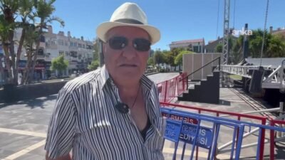 Marmaris'e binlerce turist taşıyan dev kruvaziyerler peş peşe yanaşırken ortaya