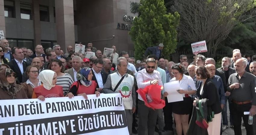 Tutuklu BİRTEK-SEN Genel Başkanı Mehmet Türkmen'in bugün Gaziantep'te görülecek duruşması