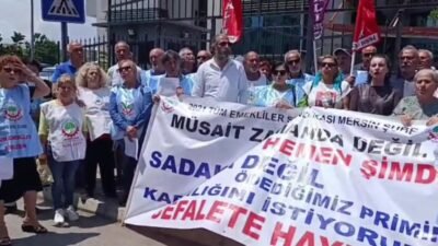 2021 Tüm Emekliler Sendikası üyeleri, "memur emeklilerine de seyyanen zam
