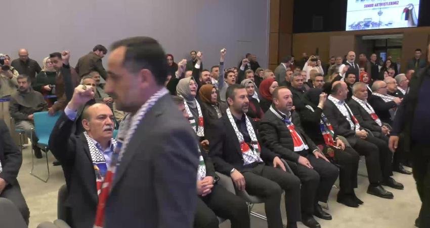 Memur-Sen, Küresel Sumud Filosu'nda yer alan aktivistleri Memur-Sen Genel Merkezi'nde