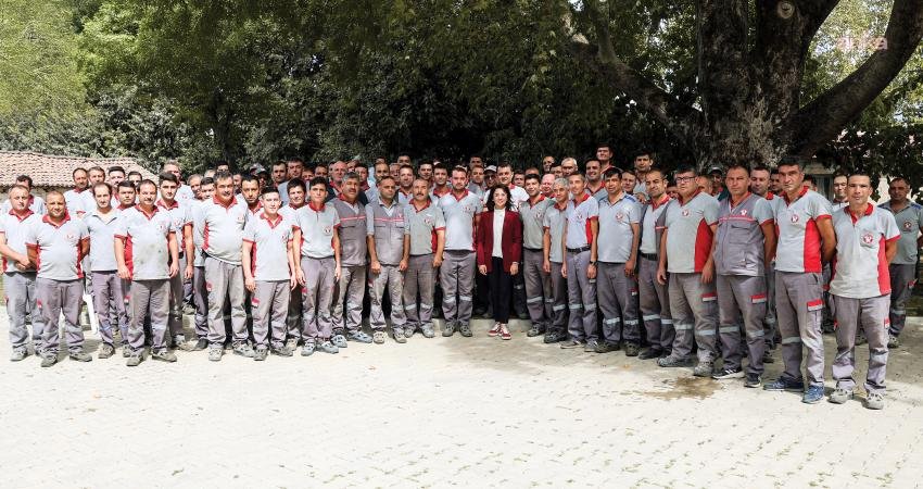 Menteşe Belediye Başkanı Gonca Köksal Aras, "Emek sömürüsünün, eşitsizliğin ve