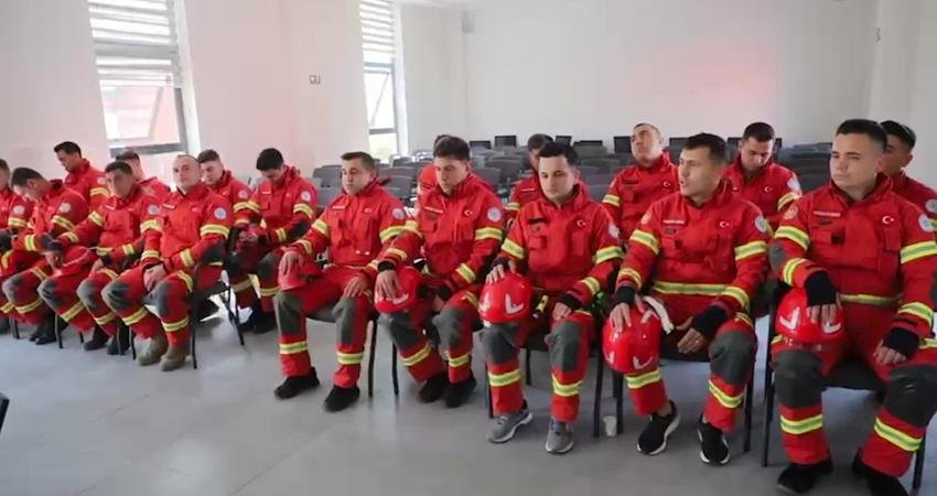 Mersin Büyükşehir Belediyesi İtfaiye Dairesi Başkanlığı ATA Eğitim Merkezi’nde farklı