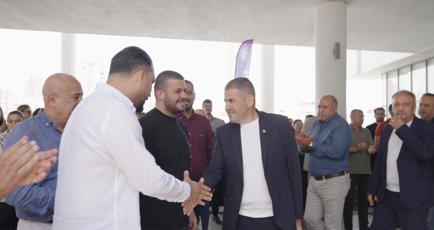 Mezitli Belediye Başkanı Ahmet Serkan Tuncer, Kurban Bayramı öncesi belediye