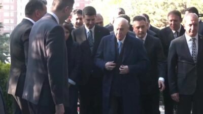MHP Genel Başkanı Devlet Bahçeli, MHP'nin Kurucu Genel Başkanı Alparslan