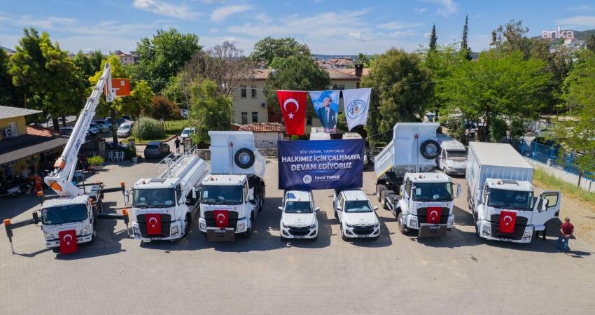 Milas Belediyesi, hizmet kapasitesini artırmak amacıyla filosunu 7 yeni araçla