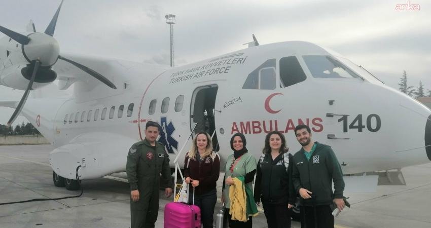 MSB, Hava Kuvvetleri Komutanlığına bağlı ambulans uçakla Konya’dan İstanbul’a acil