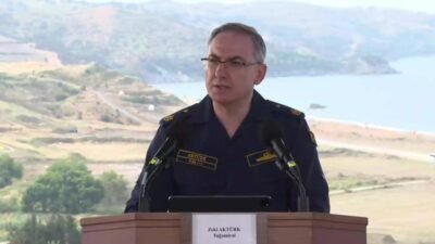 Millî Savunma Bakanlığı Sözcüsü Tuğamiral Zeki Aktürk, İsrail'in Küresel Sumud