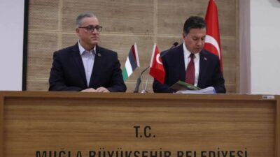 Muğla Büyükşehir Belediyesi ve MUSKİ Genel Müdürlüğü, Filistin’de yaşanan su