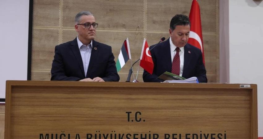 Muğla Büyükşehir Belediyesi ve MUSKİ Genel Müdürlüğü, Filistin’de yaşanan su