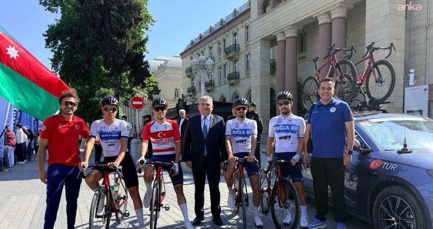 Muğla Büyükşehir Belediyesi Continental Bisiklet Takımı, Azerbaycan’da düzenlenen Tour of