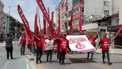 Muğla’da 1 Mayıs Emek ve Dayanışma Günü'nde mitinginde Tertip Komitesi