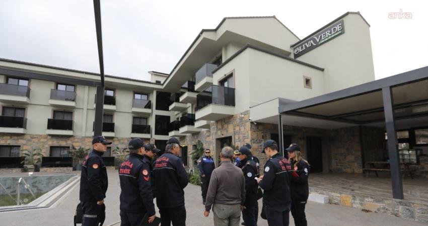 Muğla Büyükşehir Belediyesi İtfaiye Dairesi Başkanlığı, il genelindeki konaklama tesislerinde