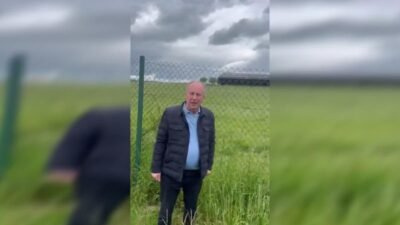 CHP'li Muharrem İnce, Lüksemburg'ta bir buğday tarlası önünde yaptığı açıklamada,