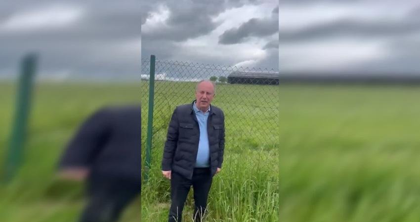 CHP'li Muharrem İnce, Lüksemburg'ta bir buğday tarlası önünde yaptığı açıklamada,