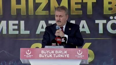 Mustafa Destici, Samsun’da katıldığı temel atma töreninde "Terörsüz Türkiye" sürecine