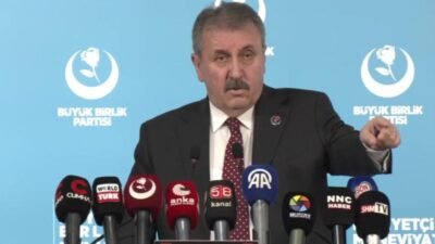 BBP Genel Başkanı Mustafa Destici, yerine kayyum atanan "Mardin Büyükşehir