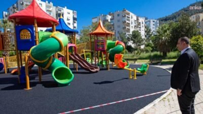 Narlıdere Belediyesi, ilçedeki parkları daha güvenli ve konforlu hale getirmek