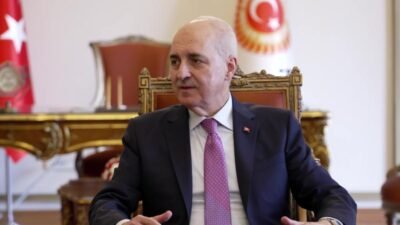 TBMM Başkanı Numan Kurtulmuş, Türkiye Barolar Birliği (TBB) Başkanı Erinç