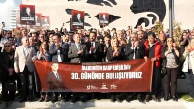 Ataşehir Belediye Başkanı Onursal Adıgüzel’e yönelik operasyonun 30’uncu gününde açıklama