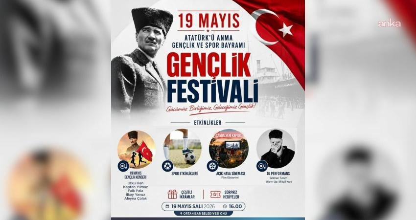 Ortahisar Belediyesi, 19 Mayıs Atatürk’ü Anma, Gençlik ve Spor Bayramı’nı