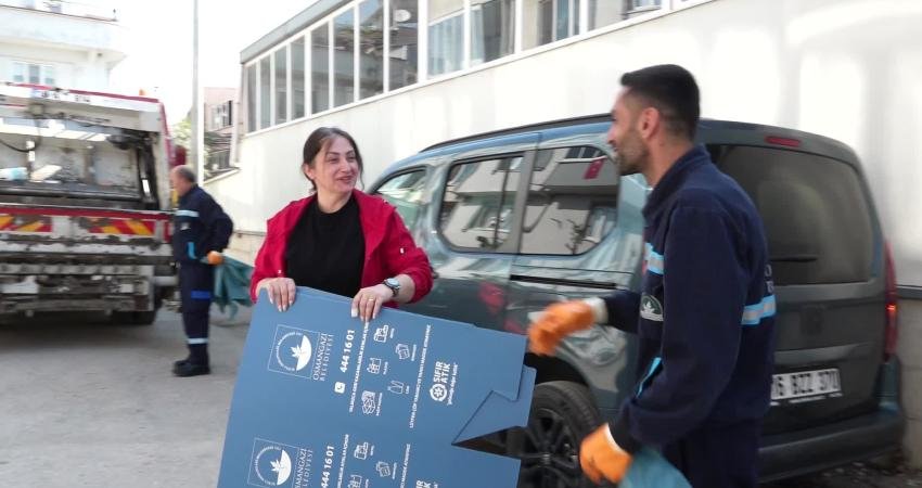 Osmangazi Belediyesi'nin yürüttüğü "sıfır atık" çalışmaları kapsamında 2025 yılında 6