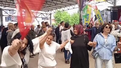 Osmaniye’de 1 Mayıs Emek ve Dayanışma Günü, Kapalı Semt Pazarı'nda