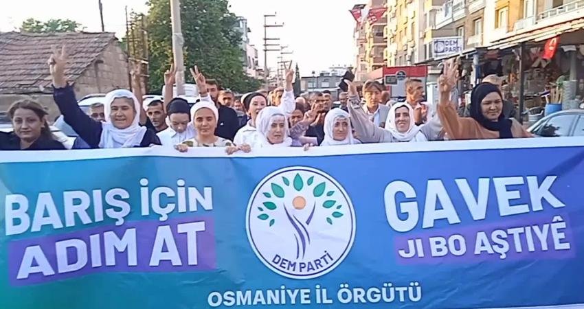 DEM Parti Mersin Milletvekili Ali Bozan, "bir an önce özgürlük
