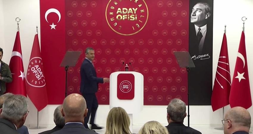 CHP Genel Başkanı Özgür Özel, Cumhurbaşkanlığı Aday Ofisi (CAO) Yürütme
