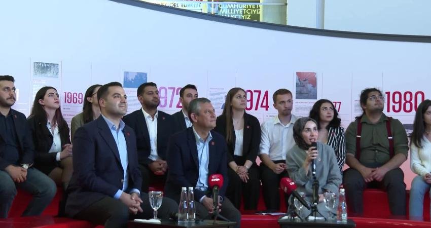 CHP Genel Başkanı Özgür Özel, 19 Mayıs Atatürk’ü Anma Gençlik