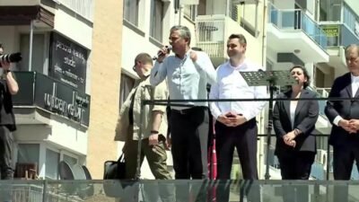Özgür Özel, İzmir mitinginde, "Sana meydan okuyorum Erdoğan, biz kazanacağız,