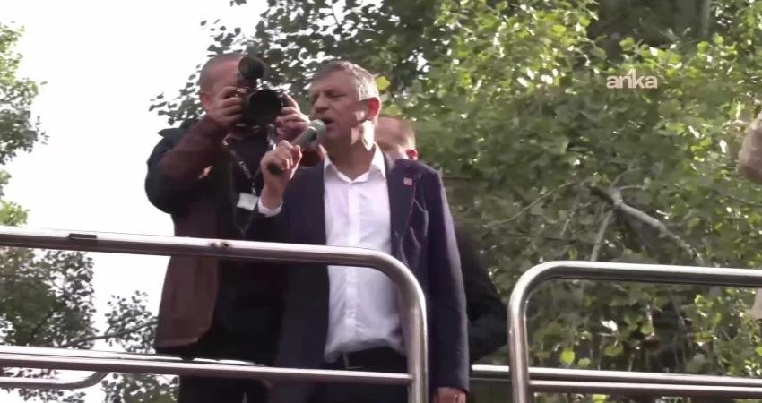 CHP Genel Başkanı Özgür Özel, partinin yeni Genel Merkezi'nin Meclis