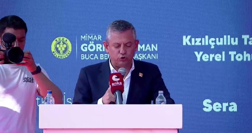 CHP Genel Başkanı Özgür Özel, "Bütün Türkiye’deki gençlere söylüyorum; işine