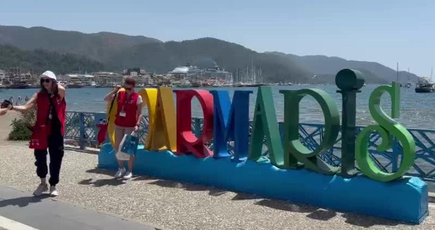 Panama bayraklı kruvaziyer gemi MSC Divina, üçüncü kez Marmaris Cruise