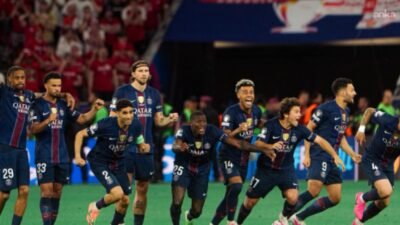 Şampiyonlar Ligi finalinde PSG, normal süresi ve uzatma dakikaları 1-1