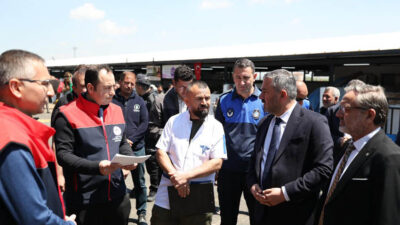 Pursaklar Belediyesi, Kurban Bayramı hazırlıkları kapsamında Gümüşoluk Kurban Satış ve