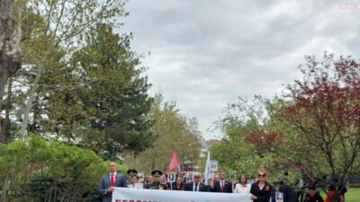 9 Mayıs Zafer Günü kutlamaları kapsamında Rusya'nın Ankara Büyükelçiliği'nde "Ölümsüz