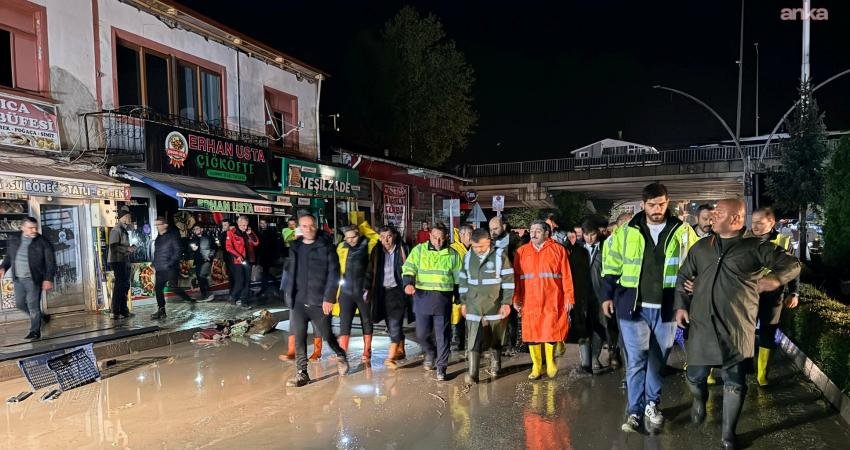 Samsun Valiliği, il genelinde etkili olan sağanak sonrası Havza ilçesinde