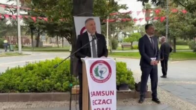 Samsun Eczacı Odası Başkanı Onur Ferhat Karacan, "Yürütülen ilaç fiyat
