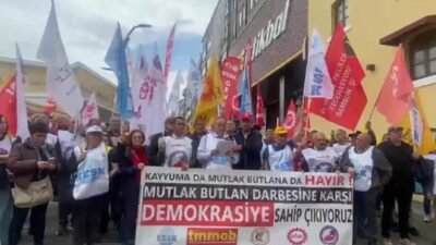 Samsun'da emek ve meslek örgütleri, CHP kurultayının iptali ve sonrasında